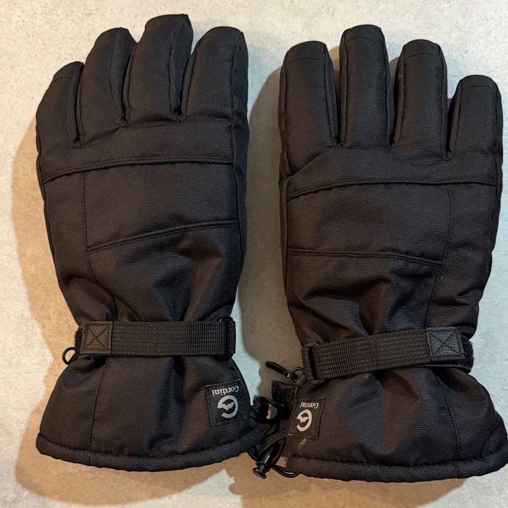 Mens Black Winter Gloves